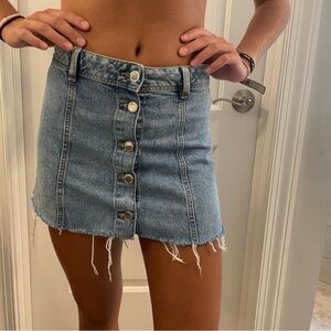 Jean skirt